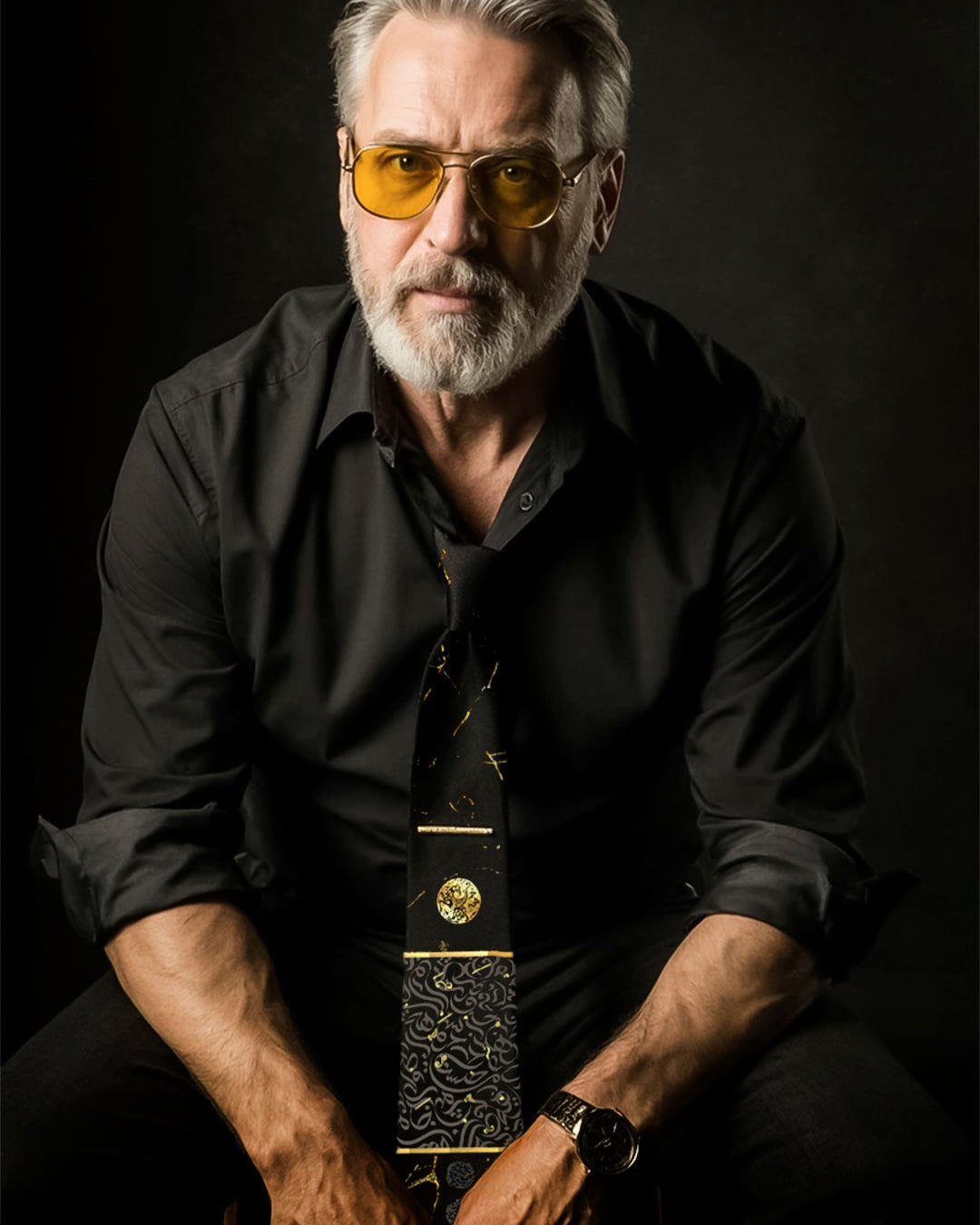 Jâm (Chalice of Truth) Tie - Black