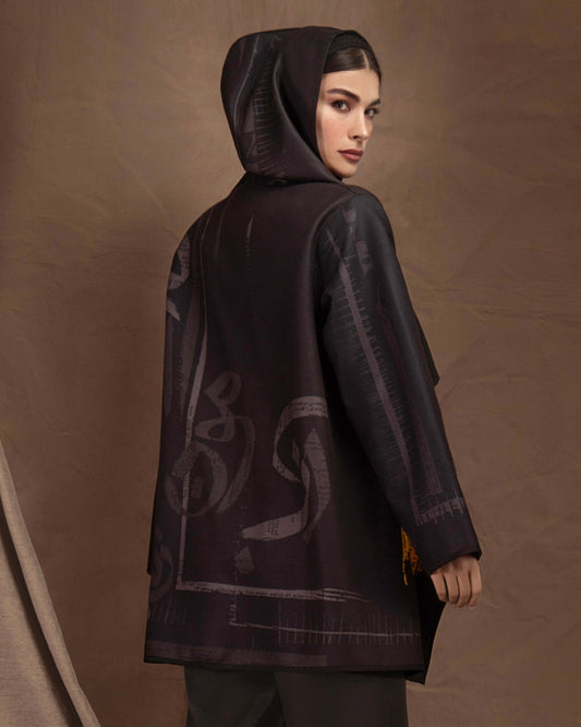 Najvâ (Whisper) Hooded Reversible Jacket