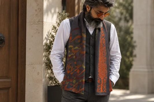 Men's Shawl with Western Outfits