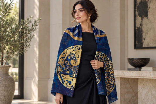How to Wear a Shawl Over a Formal Dress