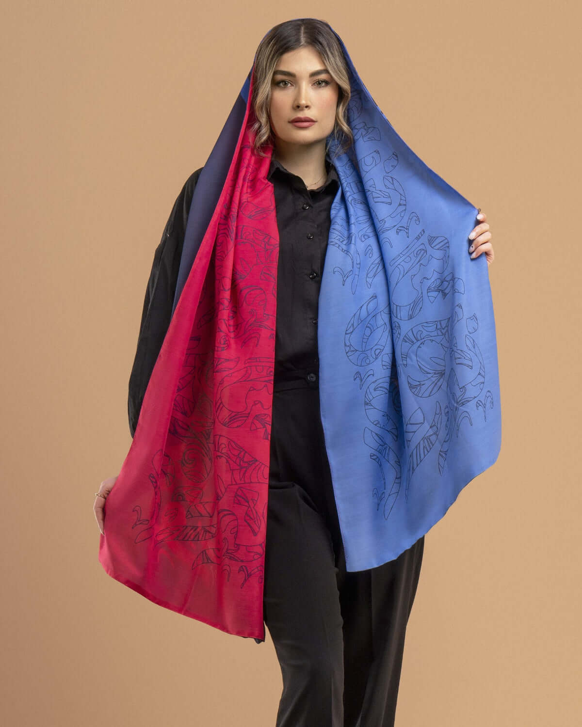 Sheydâ (Enraptured) Reversible Shawl