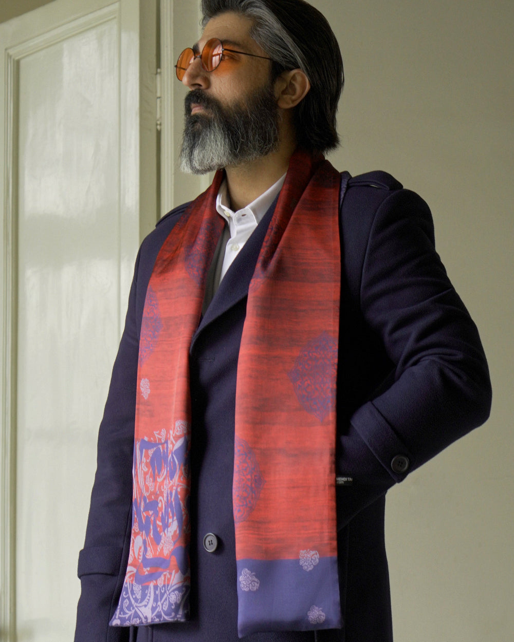 Khomâr Masti (Rapture) Reversible Shawl - Men