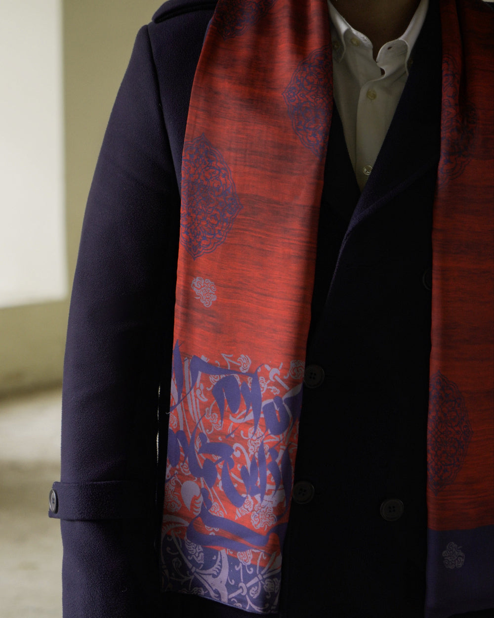 Khomâr Masti (Rapture) Reversible Shawl - Men