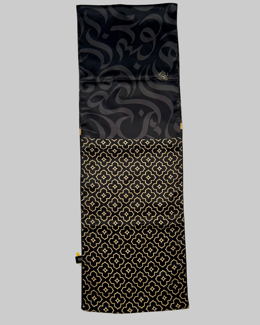 Jâm (Chalice of Truth) Reversible Shawl - Men - Black