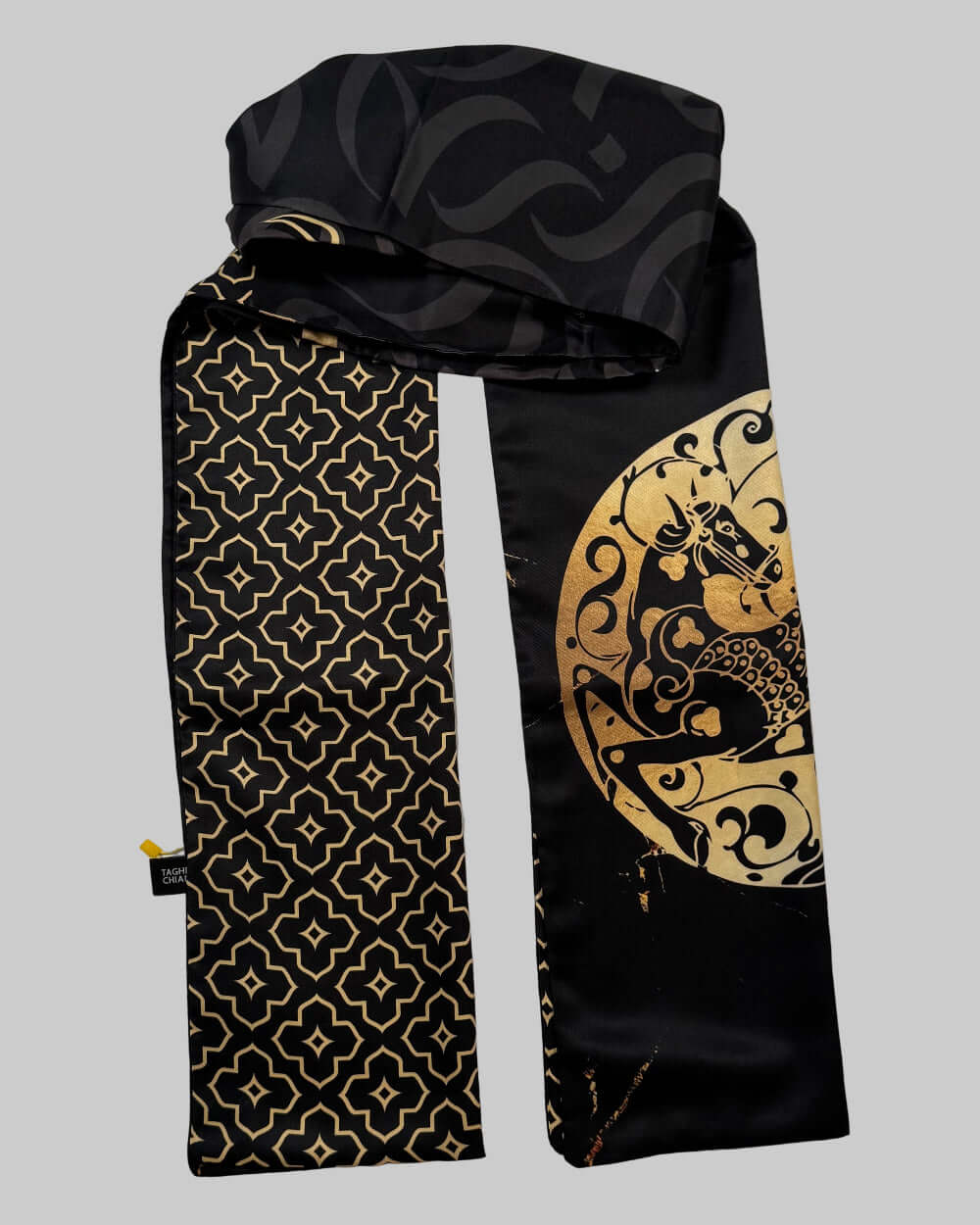 Jâm (Chalice of Truth) Reversible Shawl - Men - Black