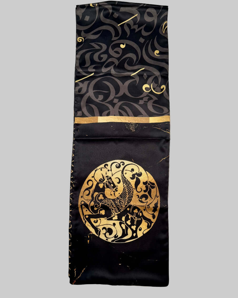 Jâm (Chalice of Truth) Reversible Shawl - Men - Black