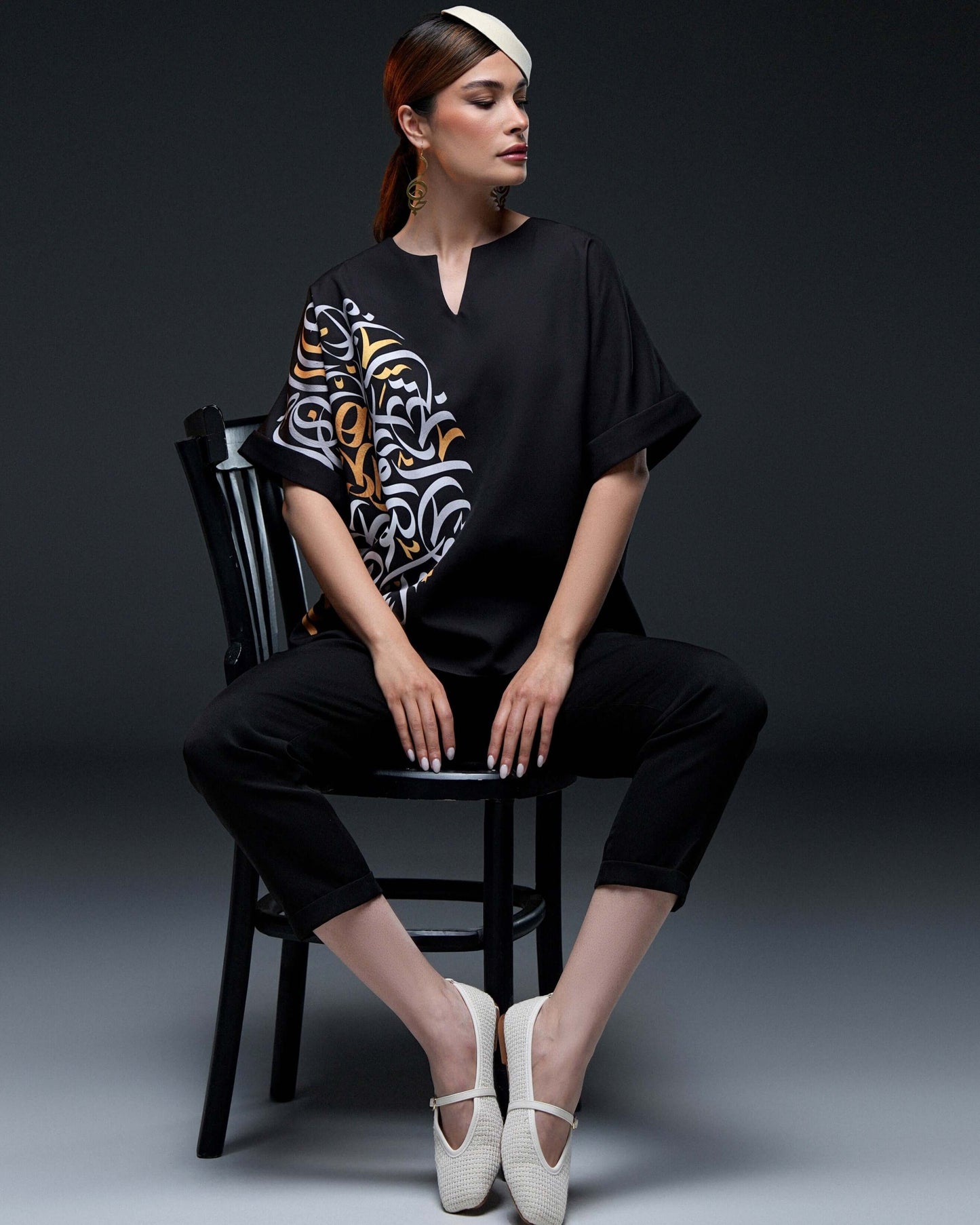 Bî-hamegân (Without Others) Blouse - Short Sleeve