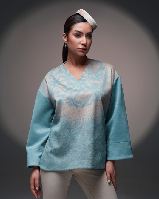 Charkh-e Kaboud (Azure Dome) Blouse