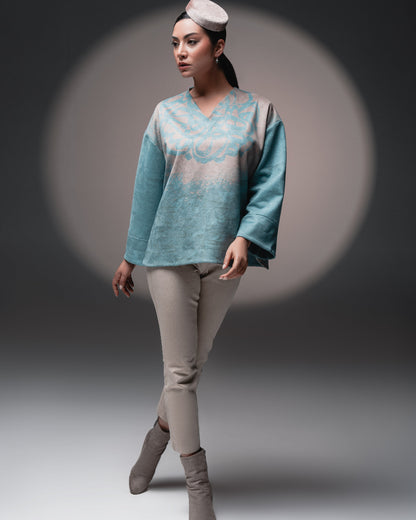 Charkh-e Kaboud (Azure Dome) Blouse