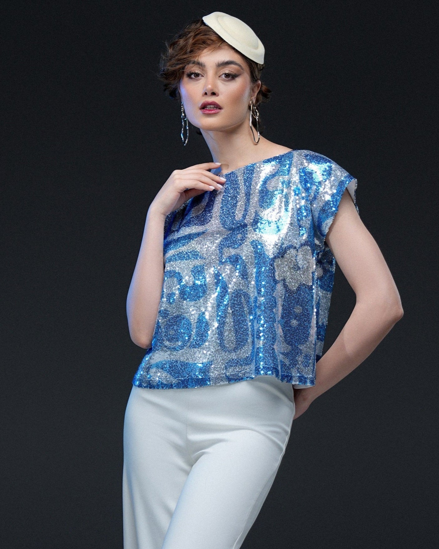 Tâbân (Luminous) Top - Light Blue