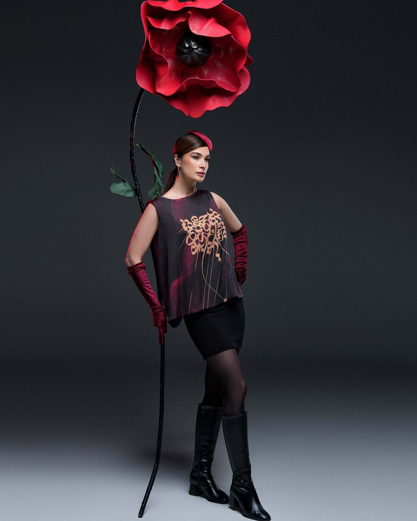 Khâmoush (Silent) Reversible Top