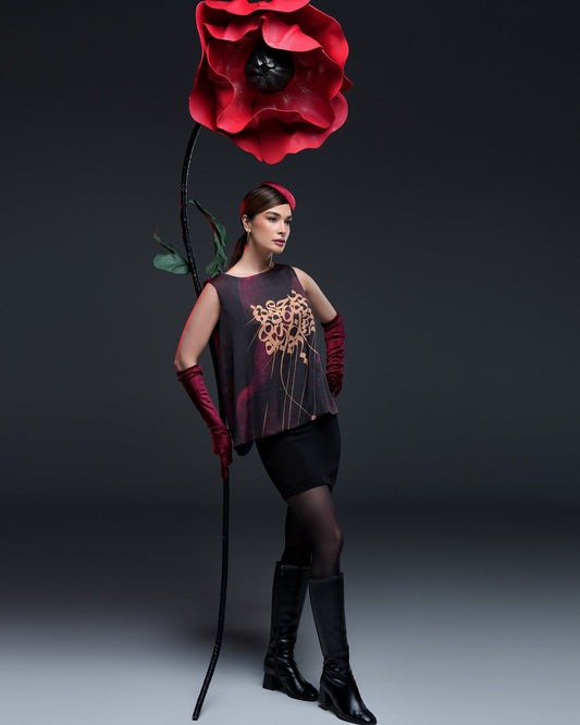 Khâmoush (Silent) Reversible Top