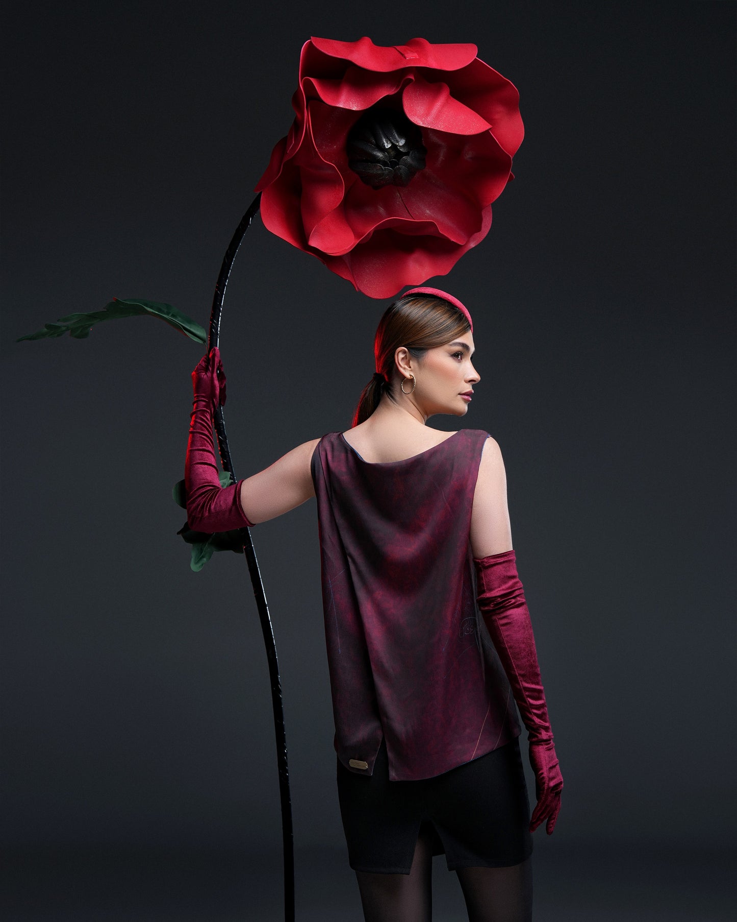 Khâmoush (Silent) Reversible Top