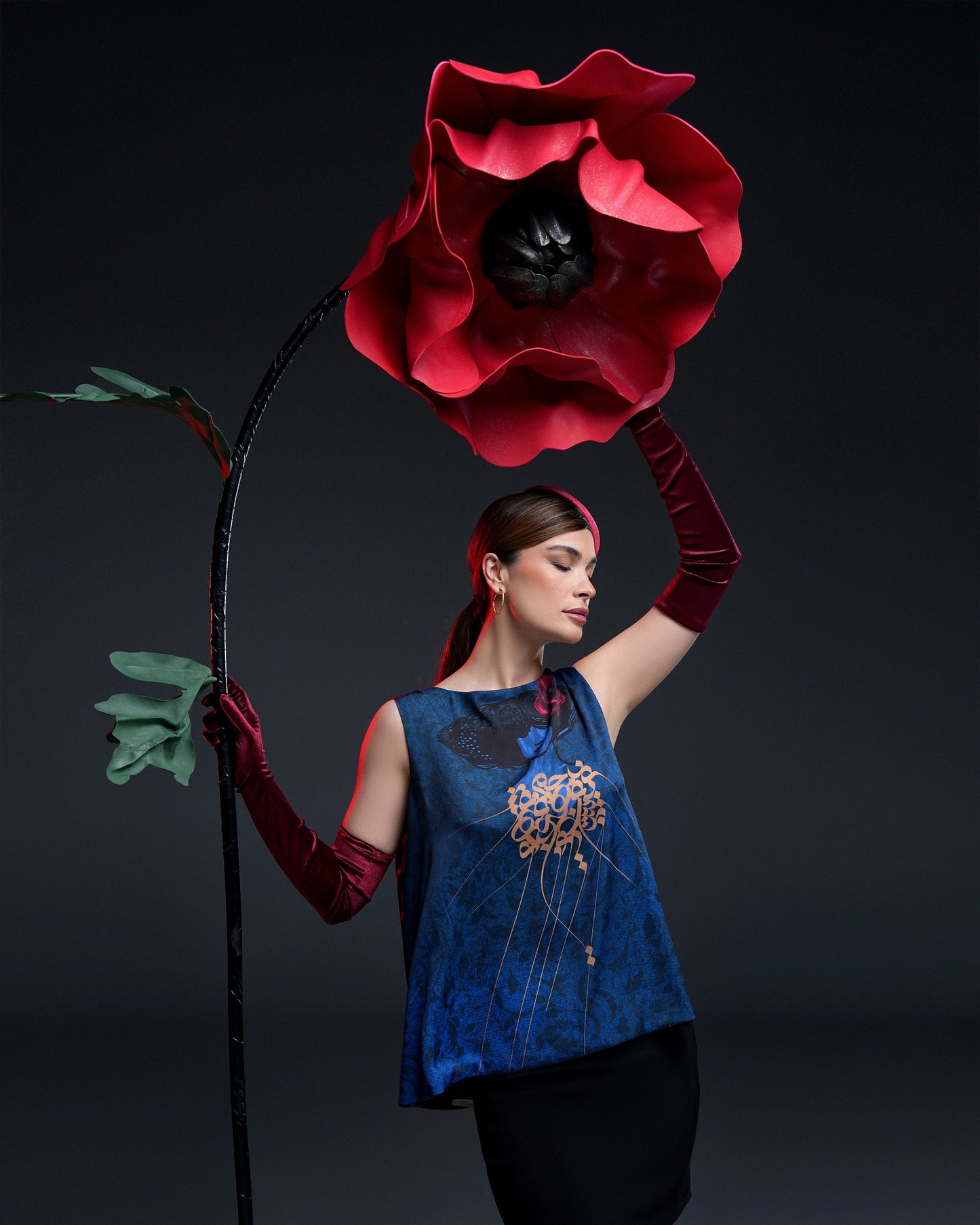 Khâmoush (Silent) Reversible Top