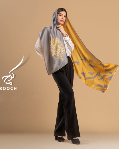 Kooch (Migration) Reversible Shawl