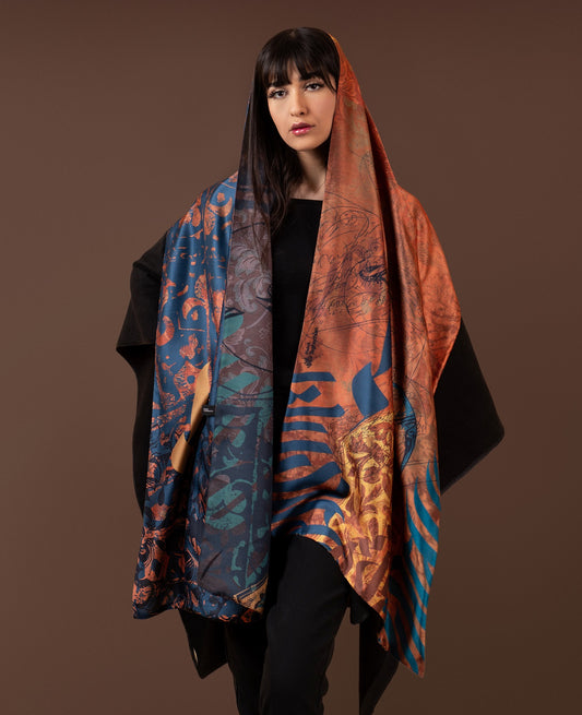 Kimiyâ-ye Jân (Soul’s Elixir) Reversible Shawl