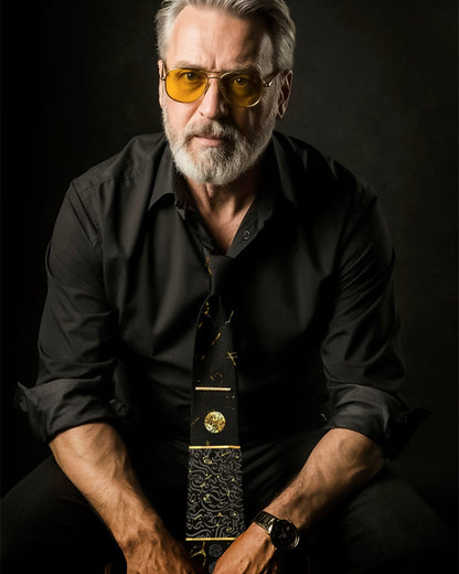 Jâm (Chalice of Truth) Tie - Black