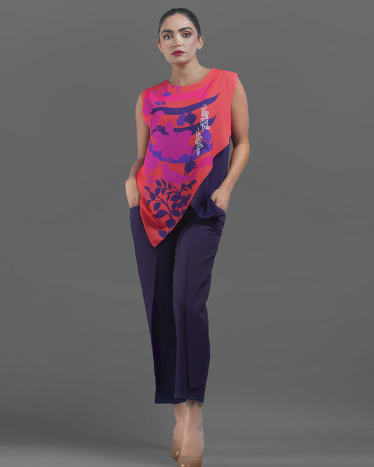 Jâni-o-Jahâni (Soul and World) Top - Orange