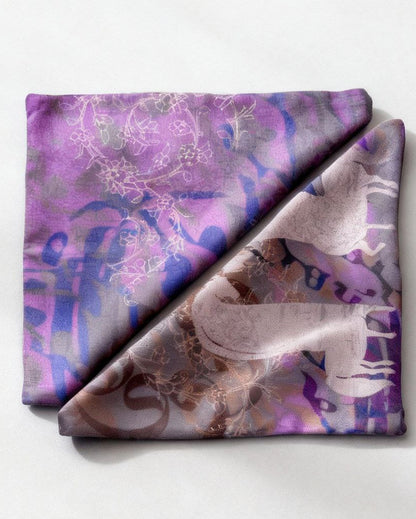 Charkh-e Kaboud (Azure Dome) Reversible Pocket Square